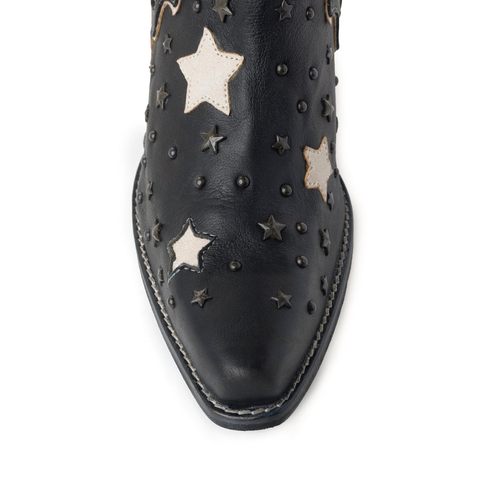 Lone Star Sky Split-Top Leather Boots