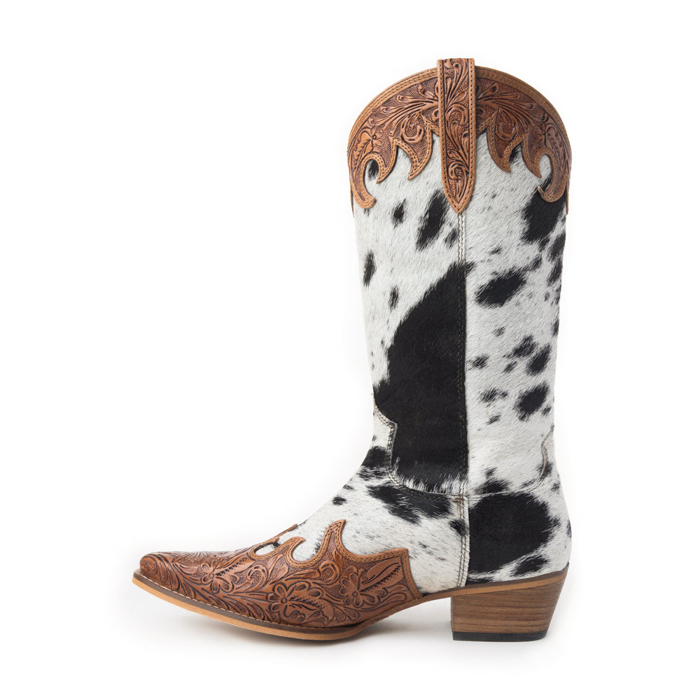 Adelaide Hair-On High Top Boots