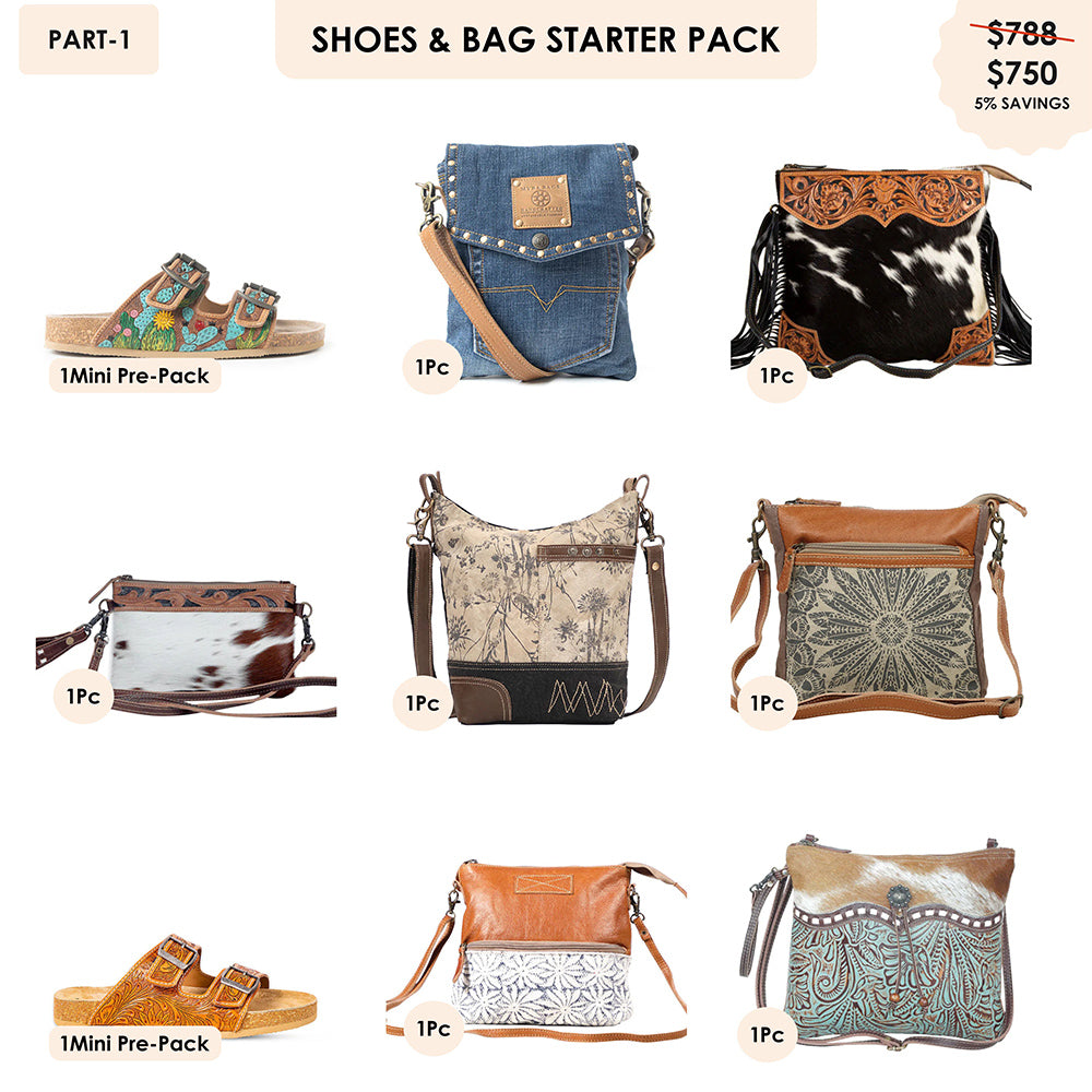 Starter Pack $750 - Western Shoes & Bags