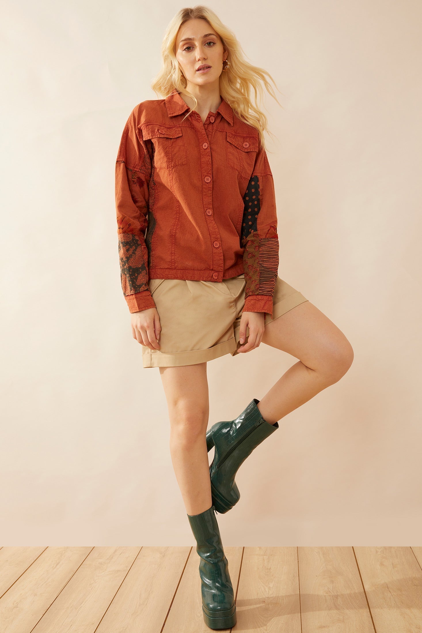 Isabella Kay Patchwork Jacket