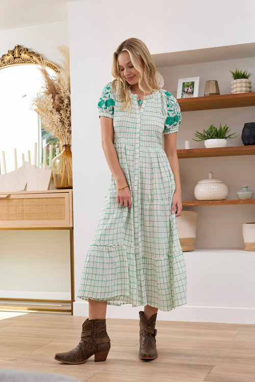 Danielle Drop Waist Dress