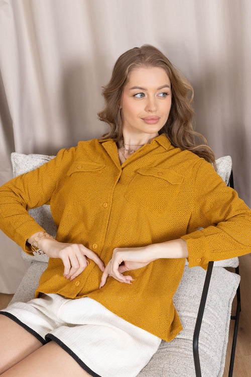 Caleen Macy Collared Shirt