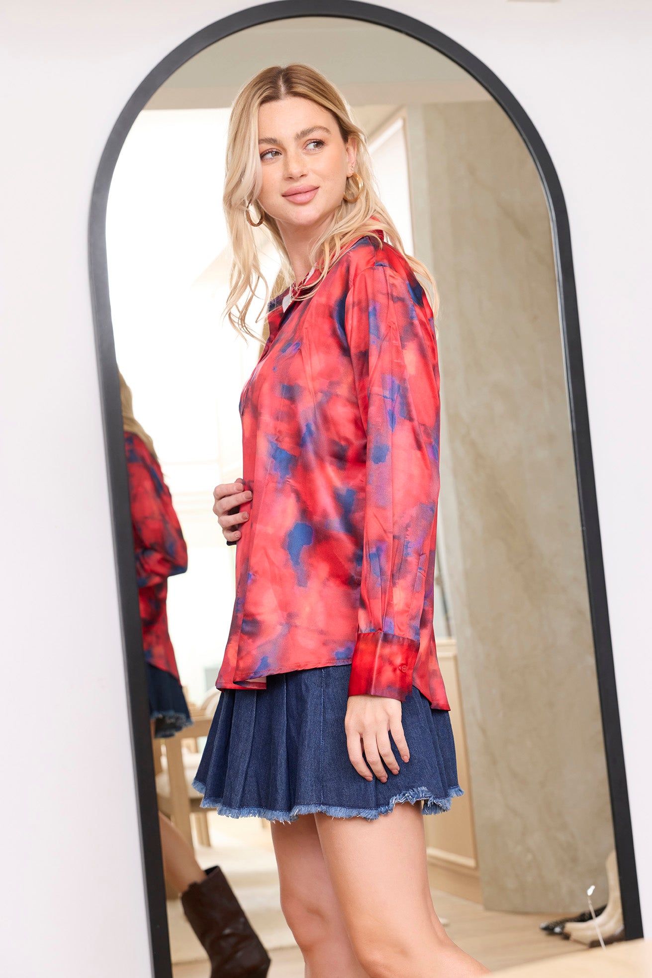 Freya Lea Button Down Top