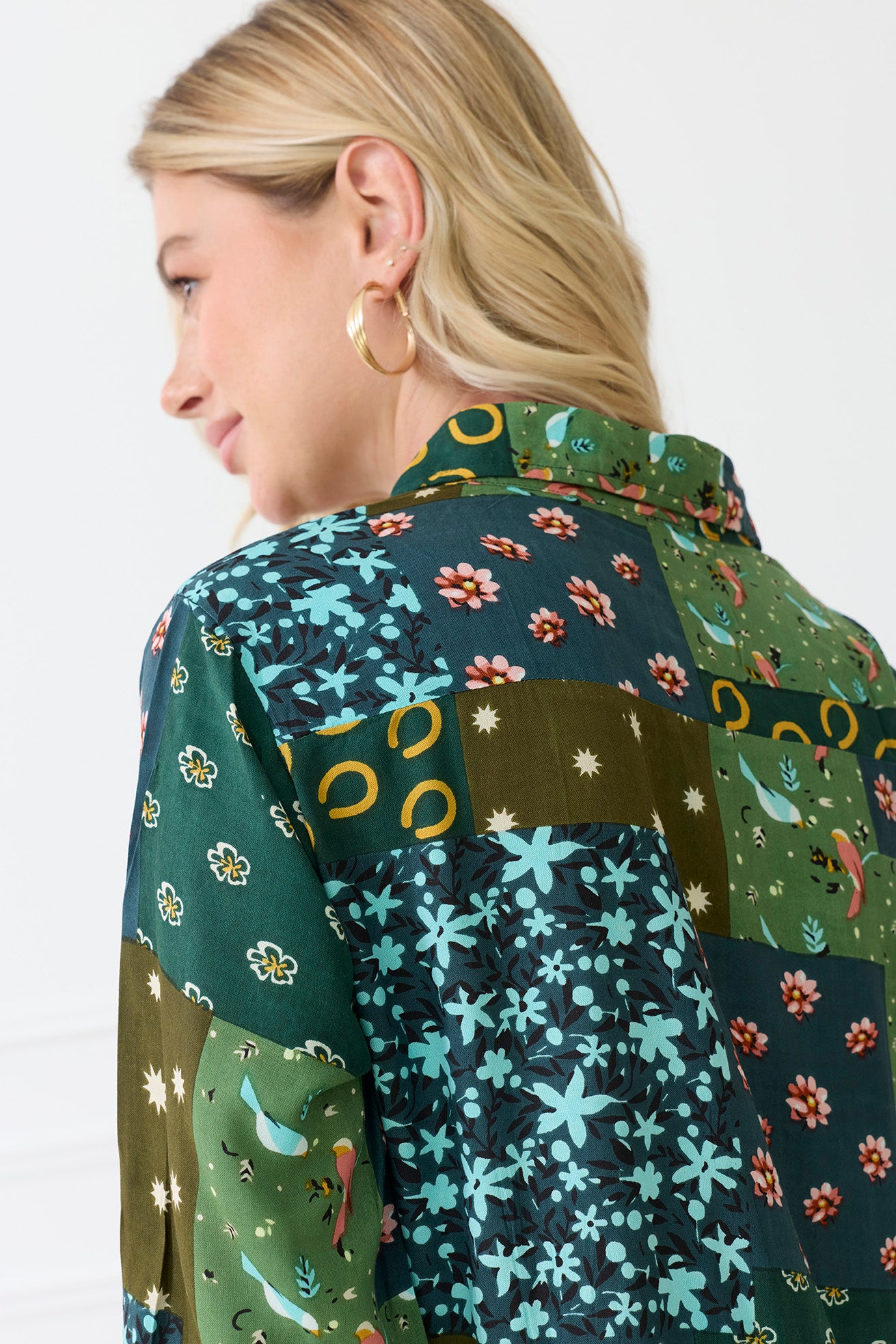 Julianna Colorblock Drop Waist Dress