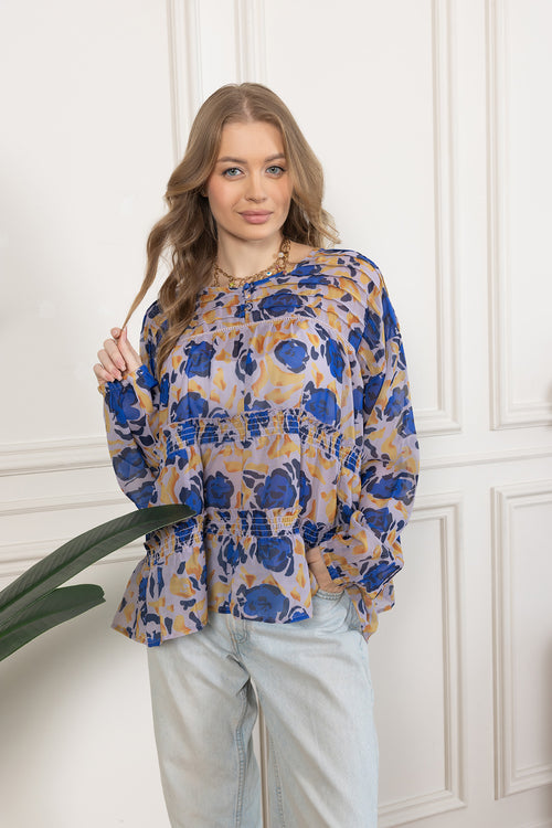 Dagmar Layered Blouse Top