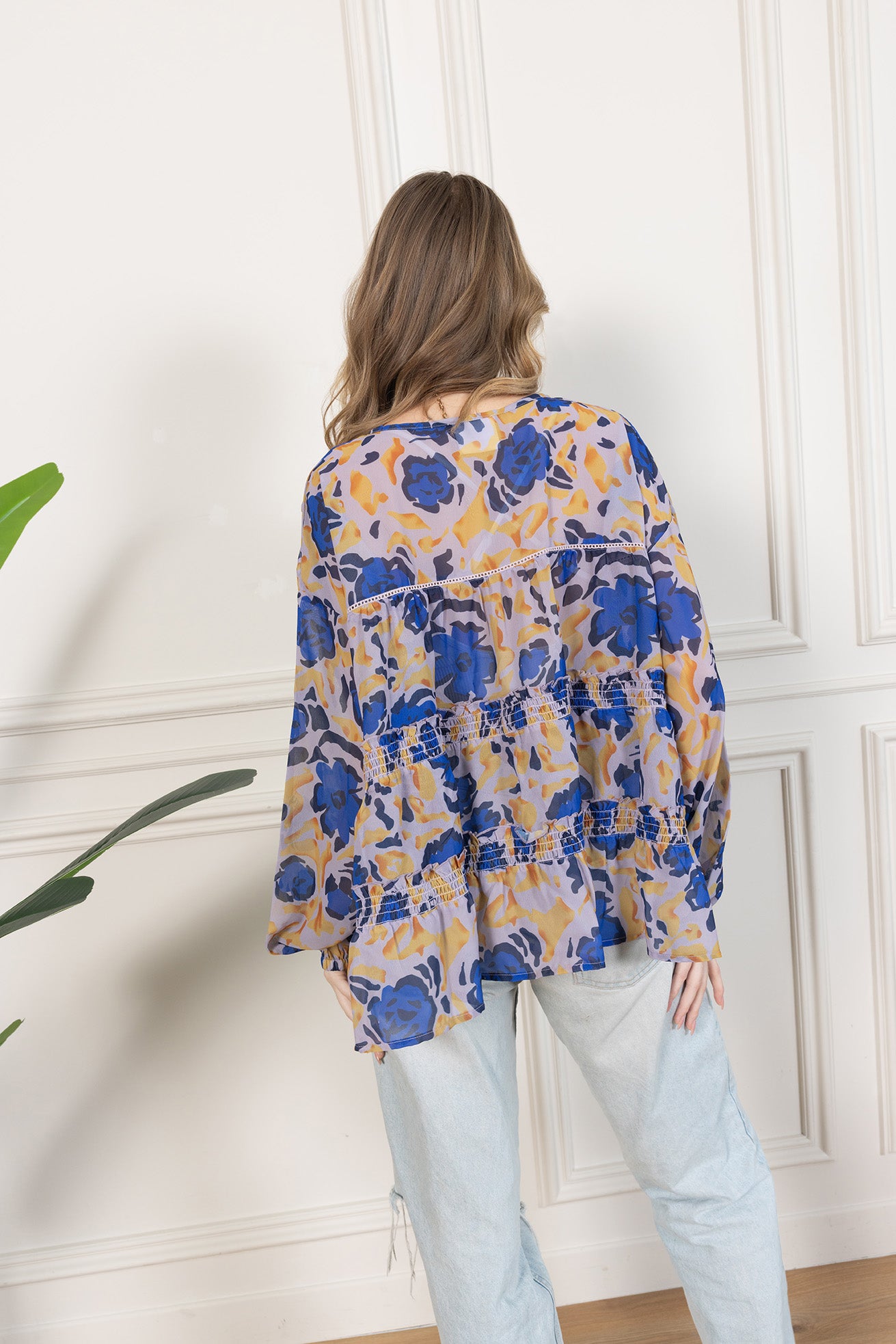 Dagmar Layered Blouse Top