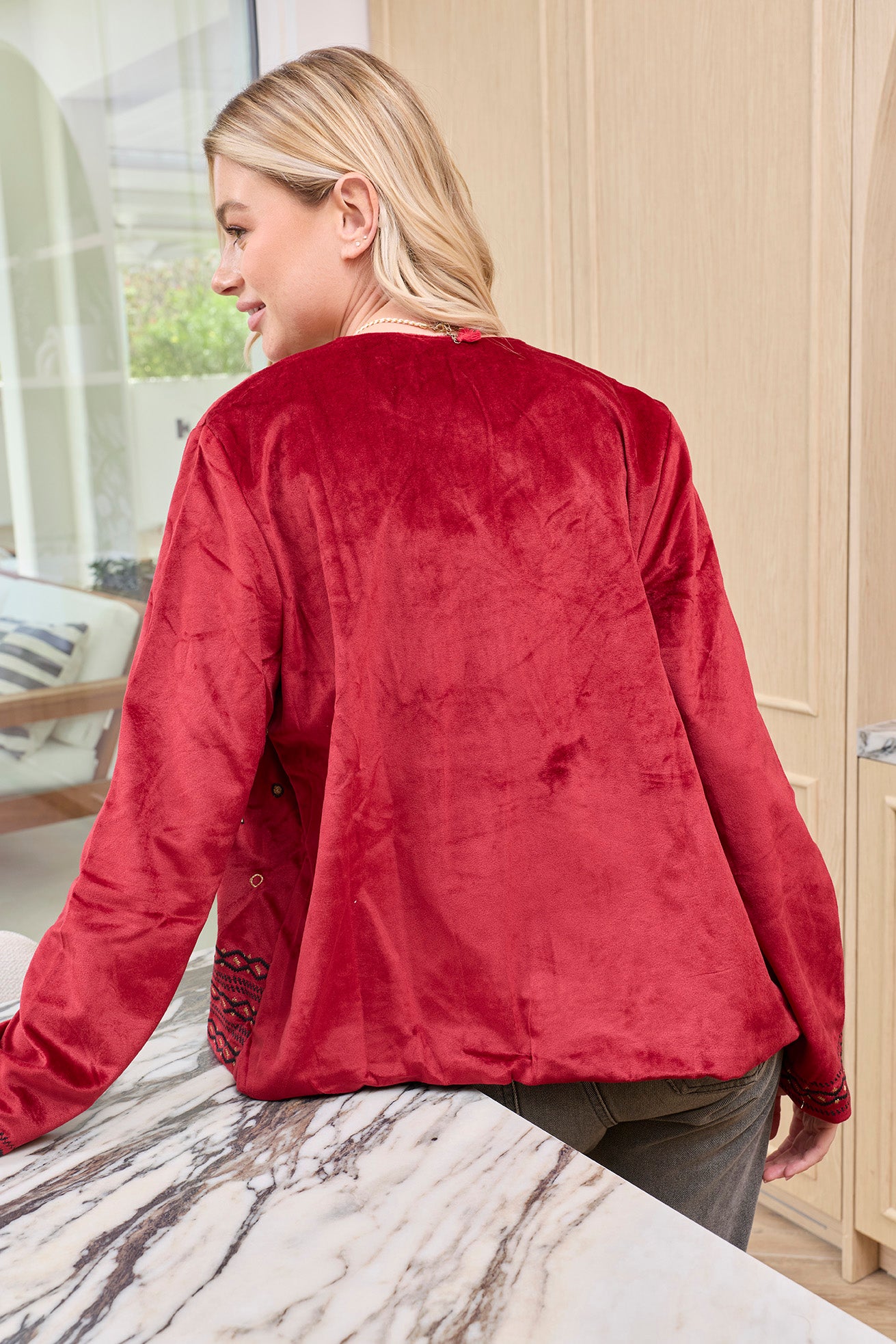 Giovanna Embroidered Dinner Jacket