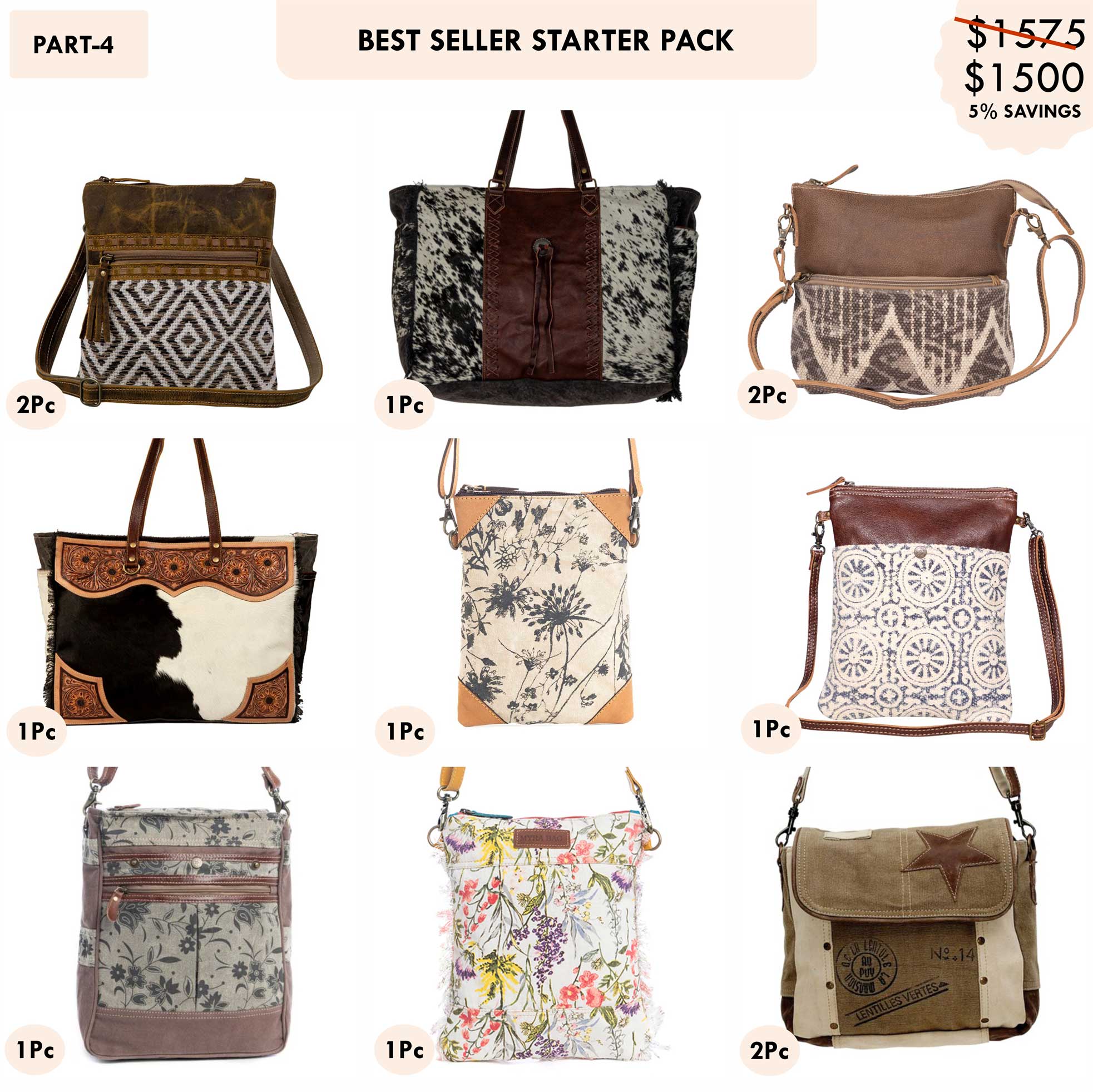 Starter Pack $1500 - Best Sellers