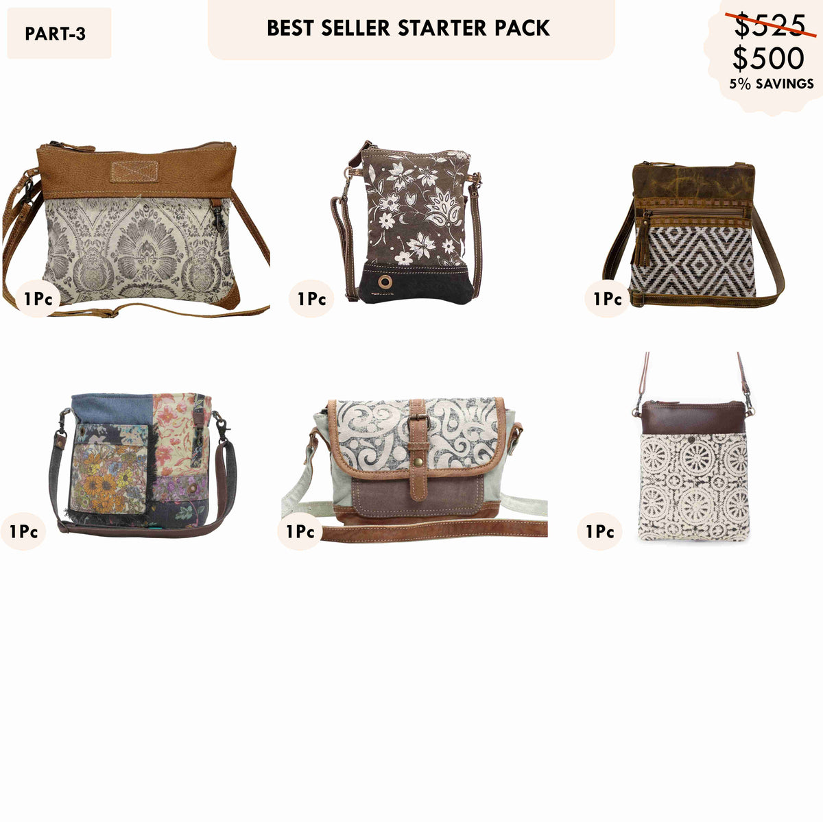 Starter Pack $500 - Best Sellers