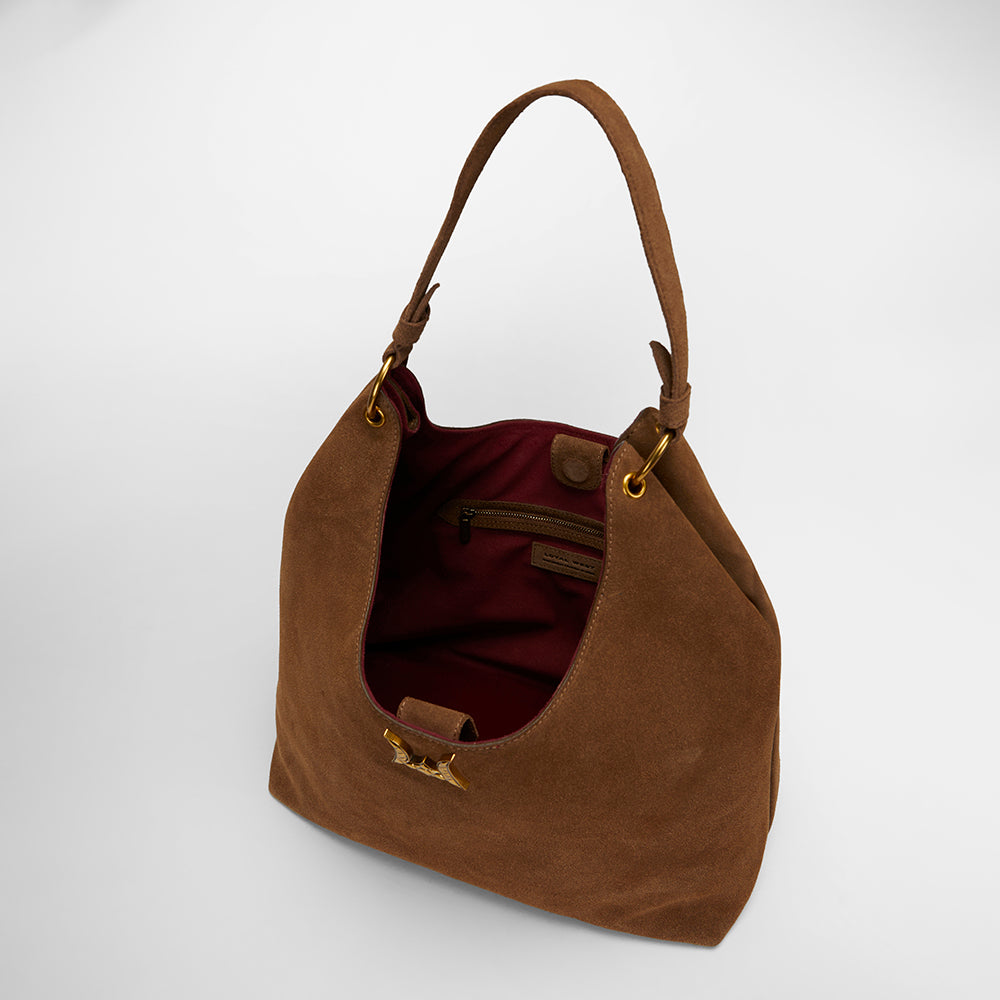 Loyal West Large Purse - In Suede Leather
