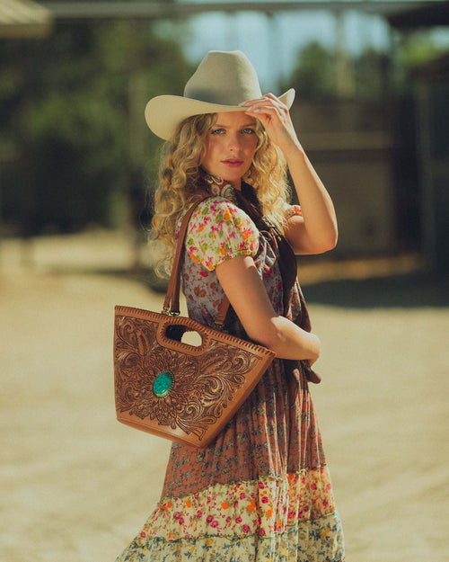 Loyal West Desert Marigold Bucket Bag