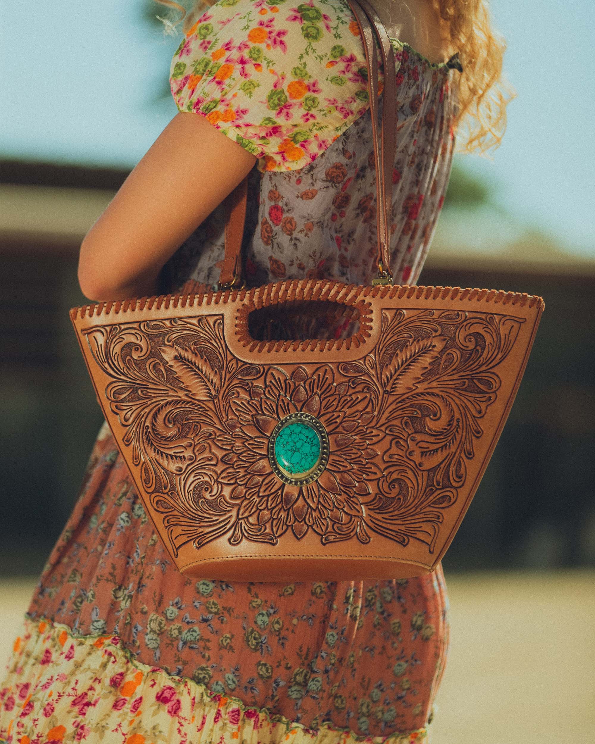 Loyal West Desert Marigold Bucket Bag