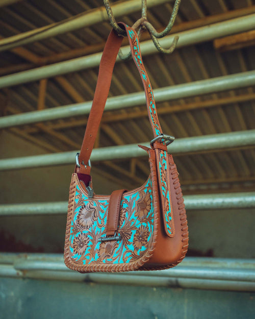 Loyal West Dannia Medium Purse - Whiskey & Water