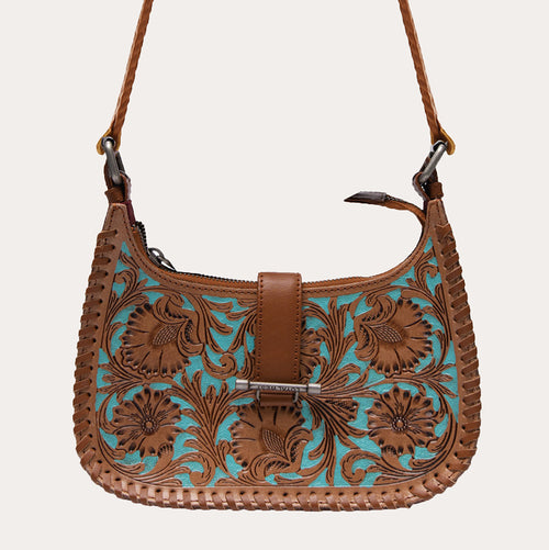 Loyal West Dannia Medium Purse - Whiskey & Water