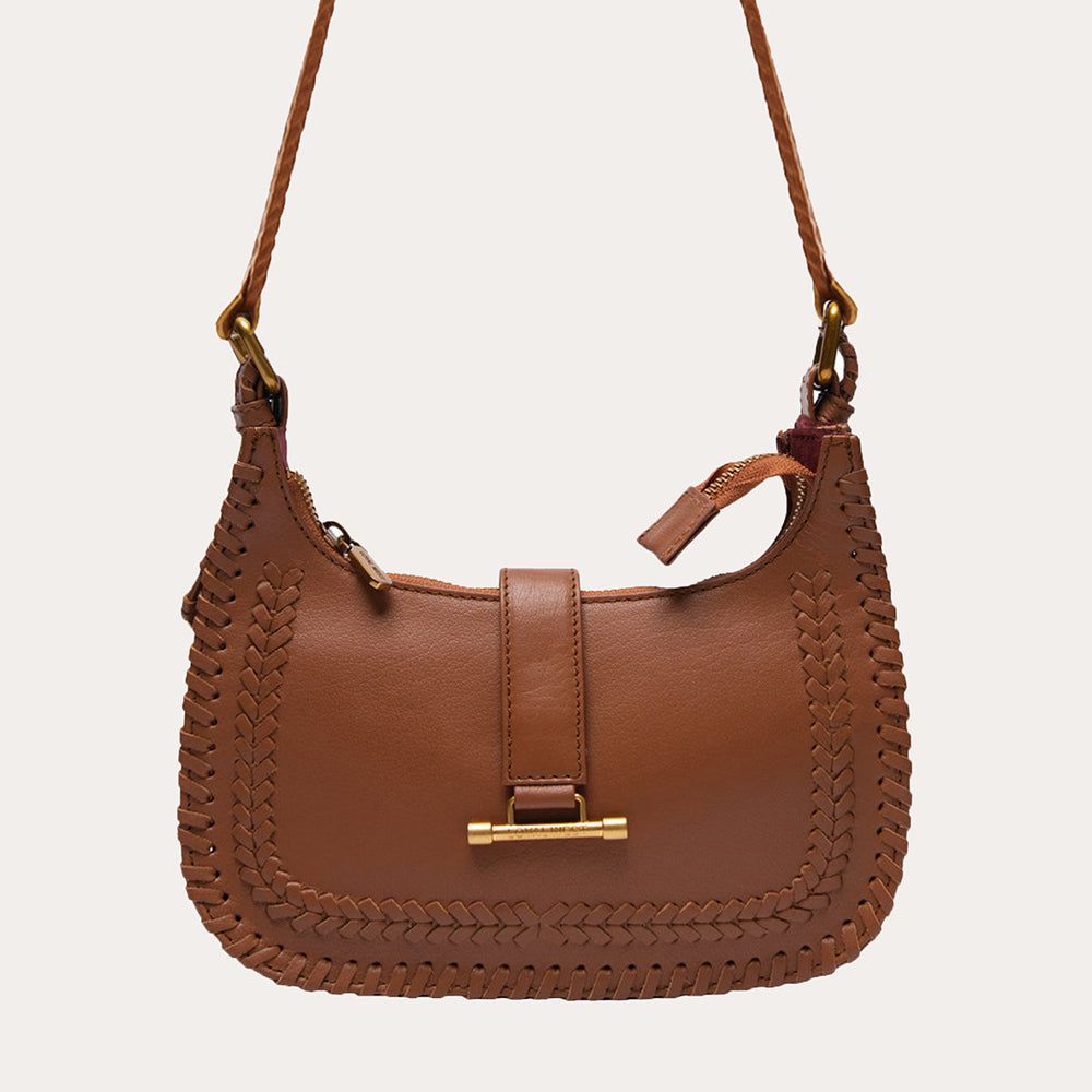 Loyal West Dannia Medium Purse - Saddle Brown