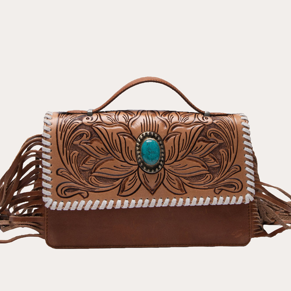 Saddle Luxe Handbag
