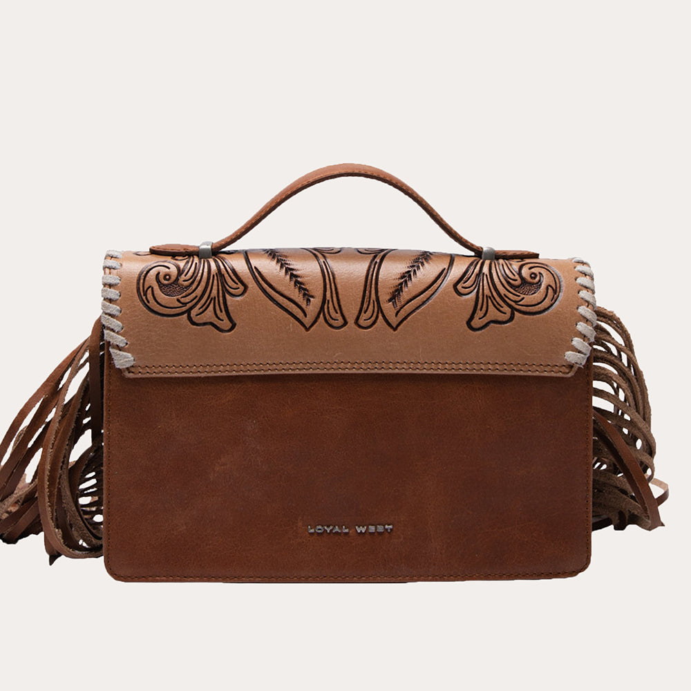Saddle Luxe Handbag