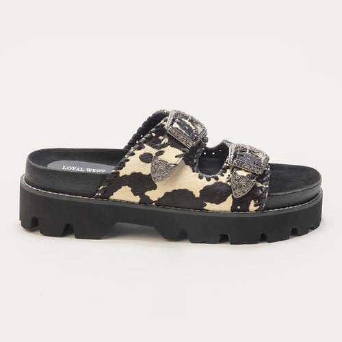 Serena Cowhide Sandals