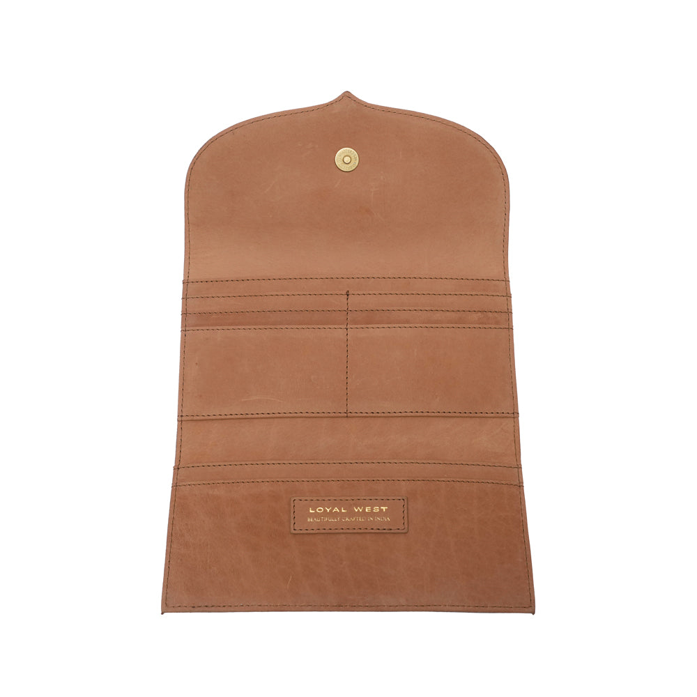 HANDTOOLED GLORIANA WALLET – WHISKEY & WATER