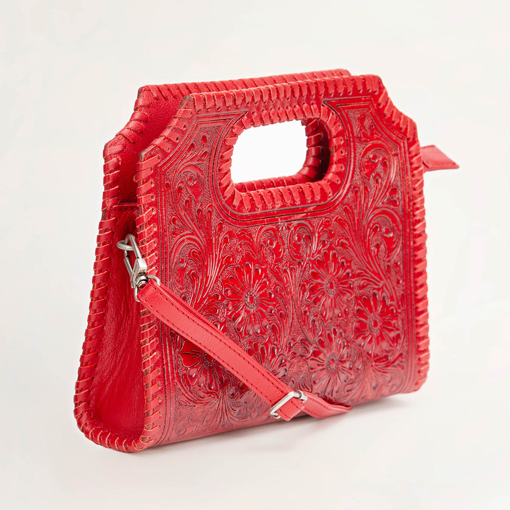 Loyal West Alma Medium Handbag Red