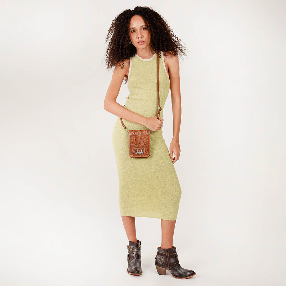 Loyal West Drover Mini Bag Brown