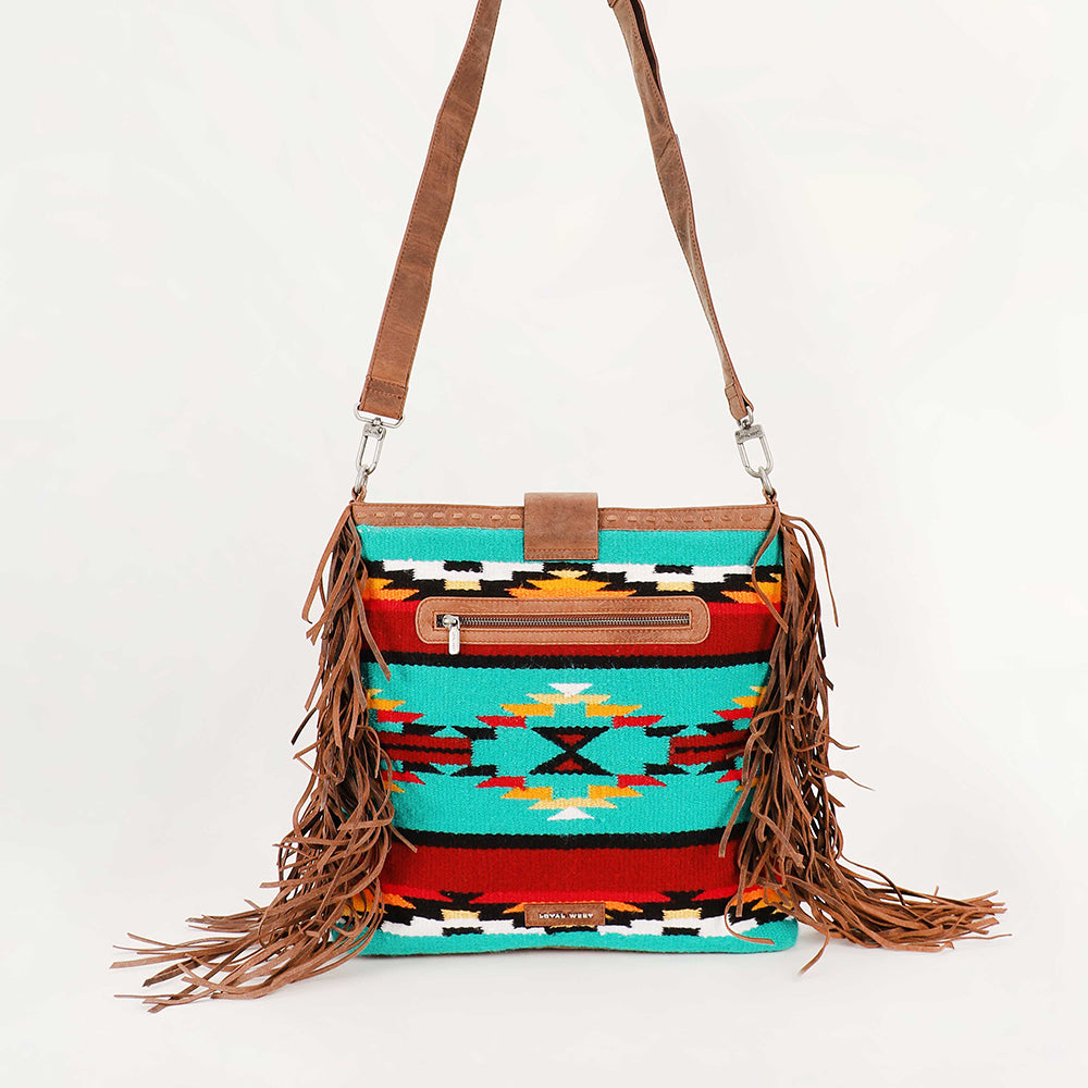 Loyal West Long Chap Cowhide Tassle Bag
