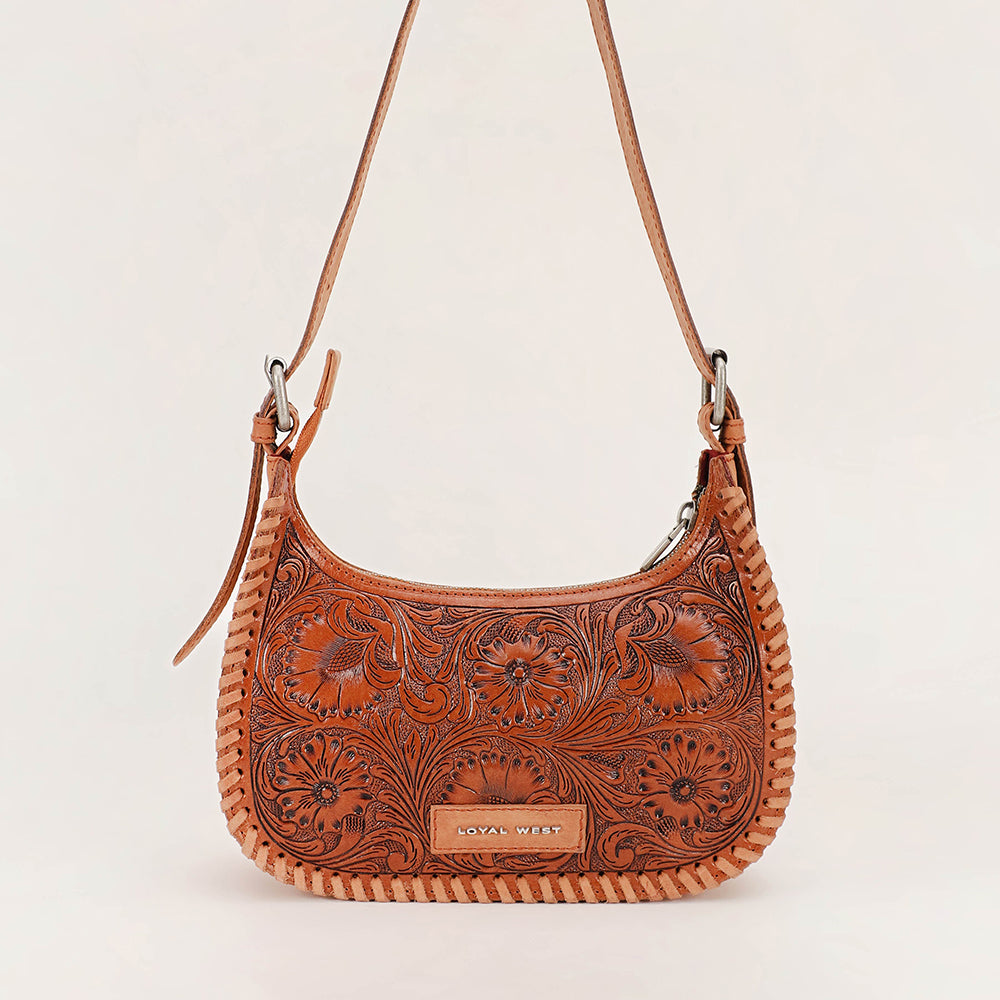 Loyal West Dannia Medium Purse Brown