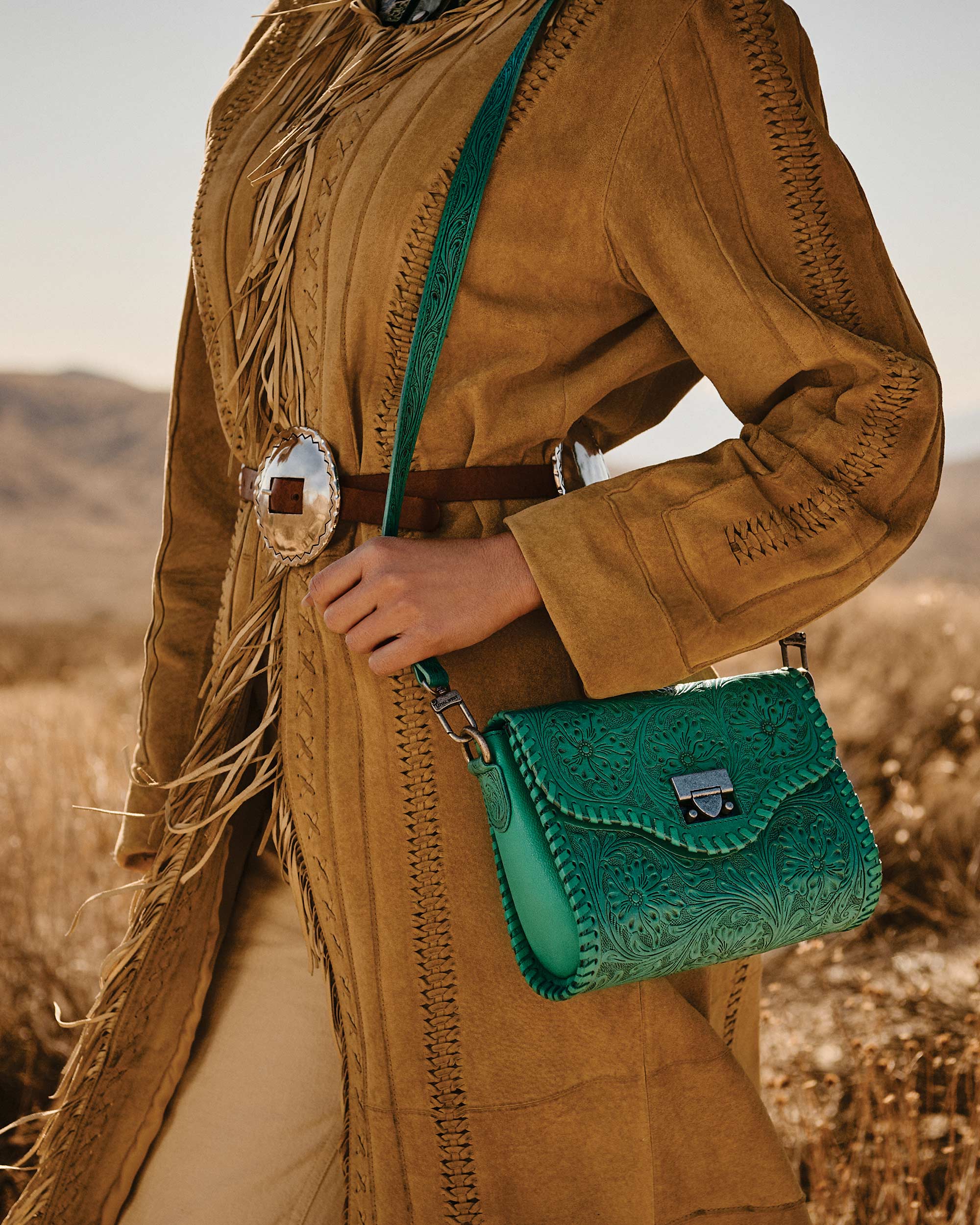 Loyal West Daisy Mini Bag Turquoise
