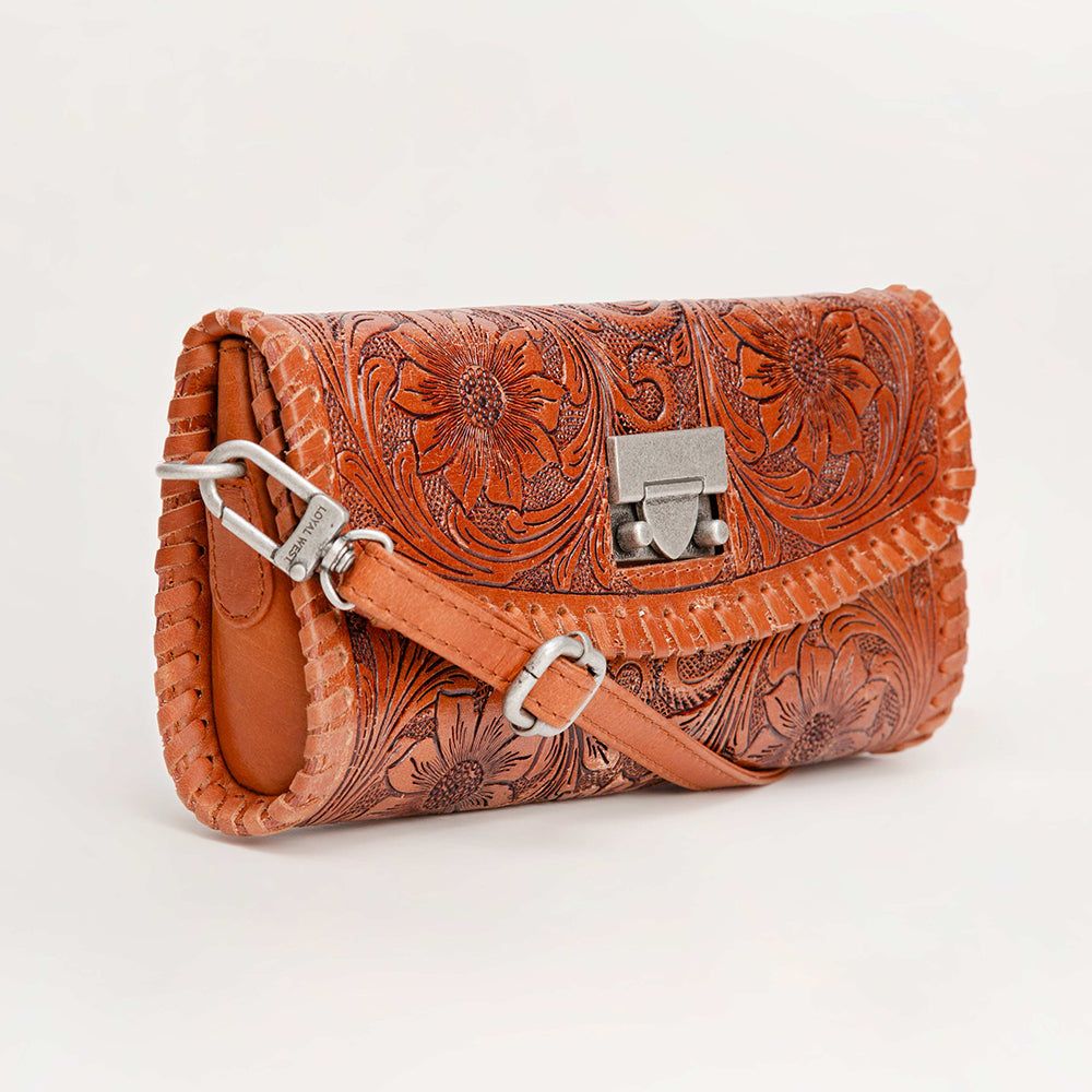 Loyal West Elena Mini Bag Brown