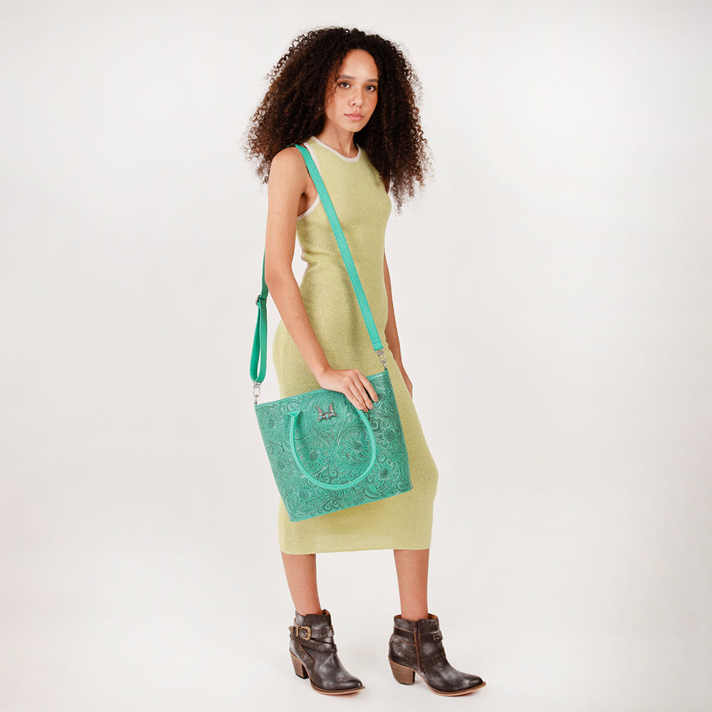 Loyal West Drover Large Bag Turquoise
