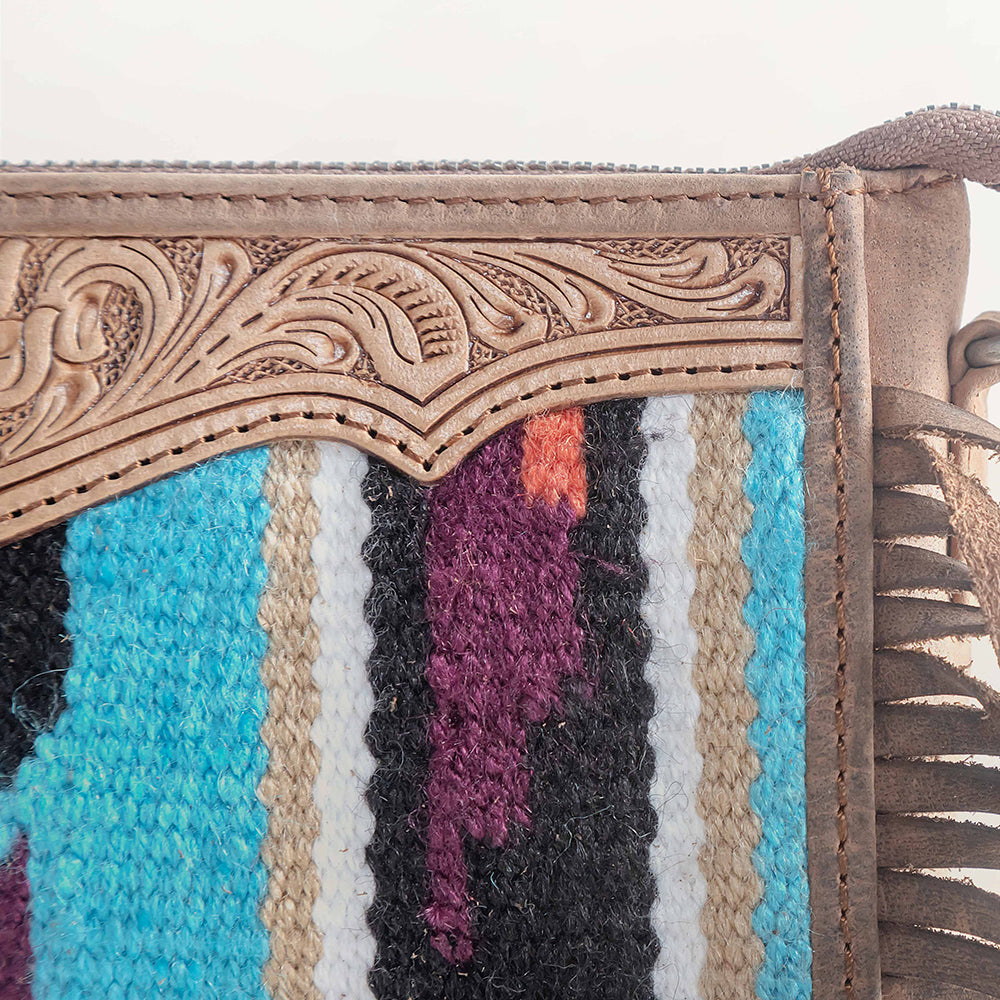 Loyal West Gloriana Mini Purse Turquoise