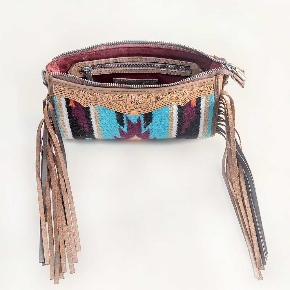 Loyal West Gloriana Mini Purse Turquoise