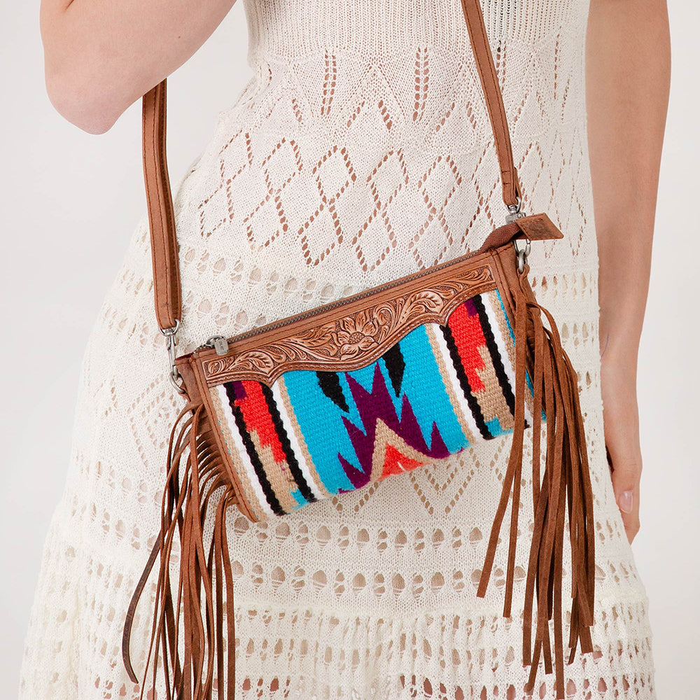 Loyal West Gloriana Mini Purse Turquoise