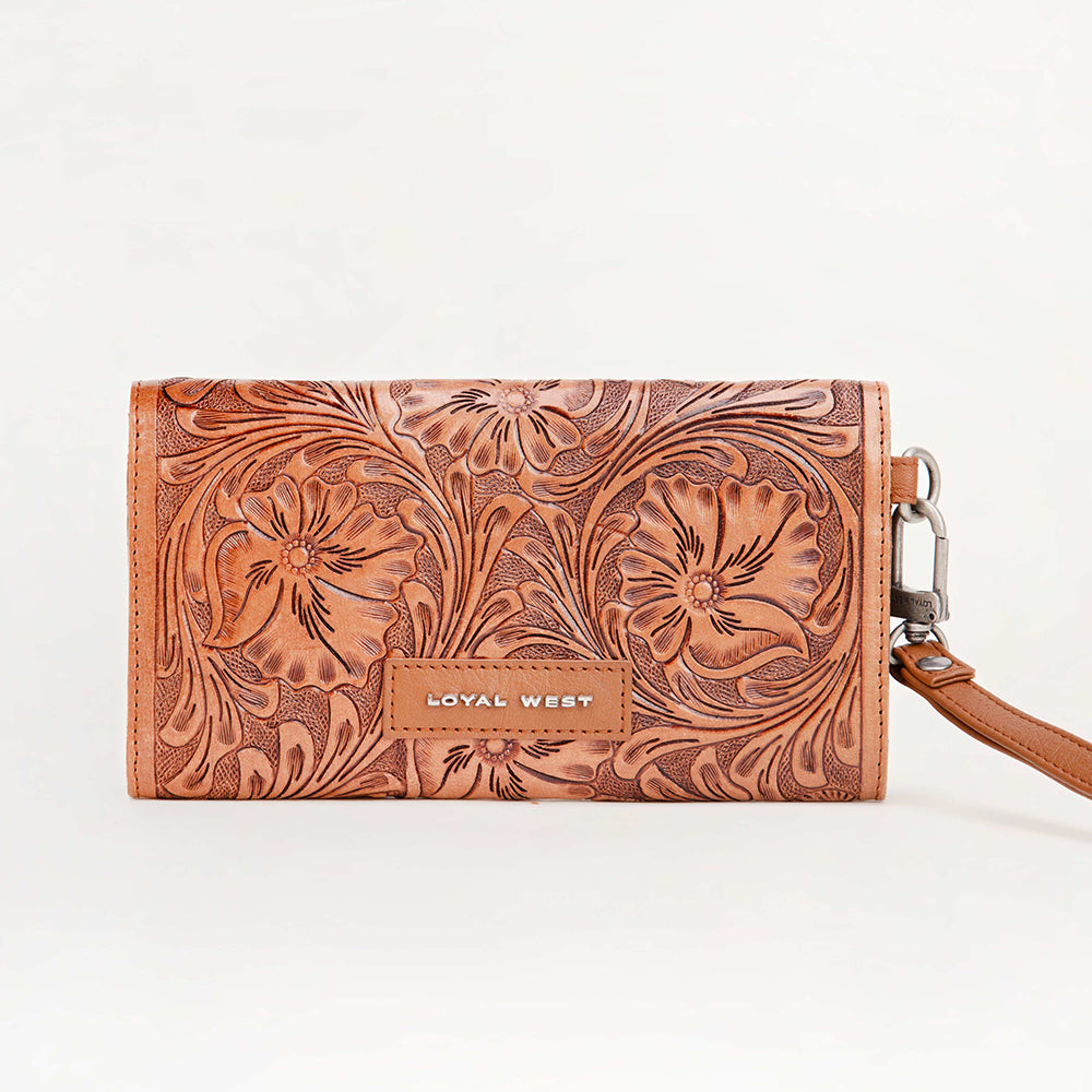 Loyal West Drover Wallet Brown