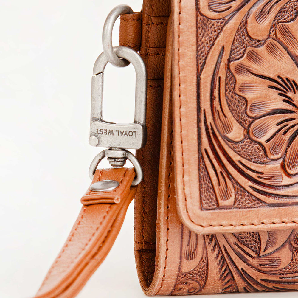 Loyal West Drover Wallet Brown