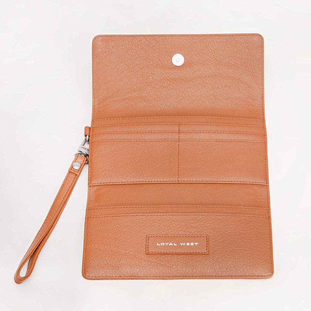 Loyal West Drover Wallet Brown