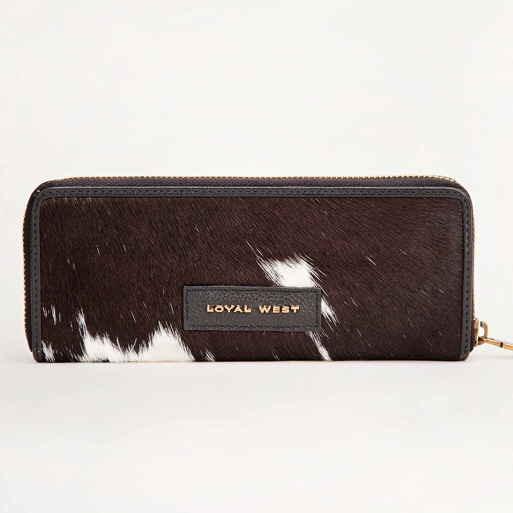 Loyal West Ranch Road Cowhide Jewellery Case