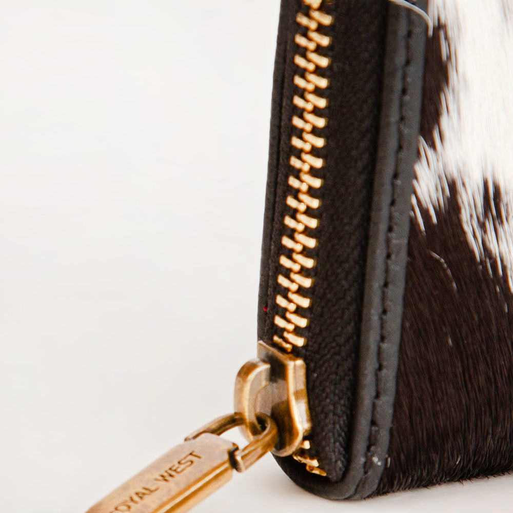 Loyal West Ranch Road Cowhide Jewellery Case