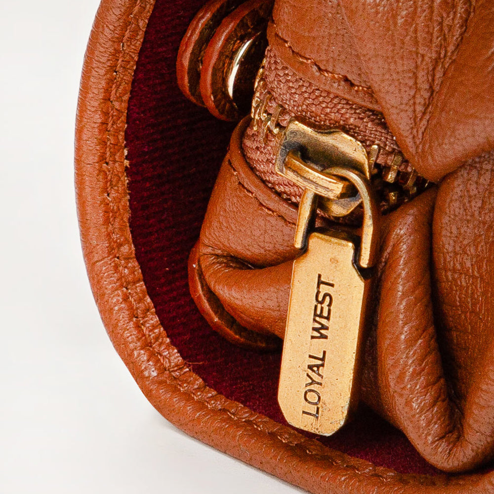 Loyal West Canyon Jewellery Case Brown And White