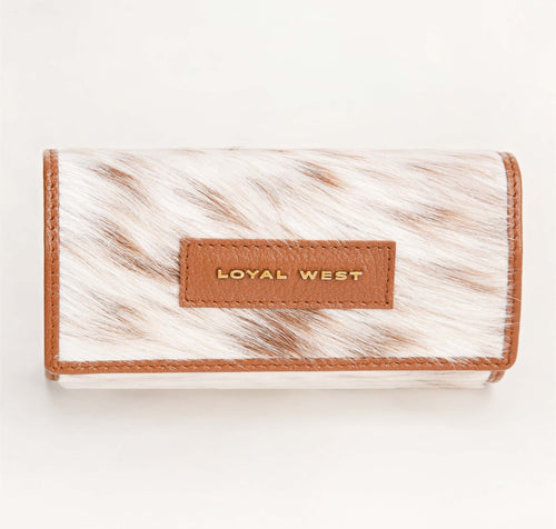 Loyal West Canyon Jewellery Case Brown And White