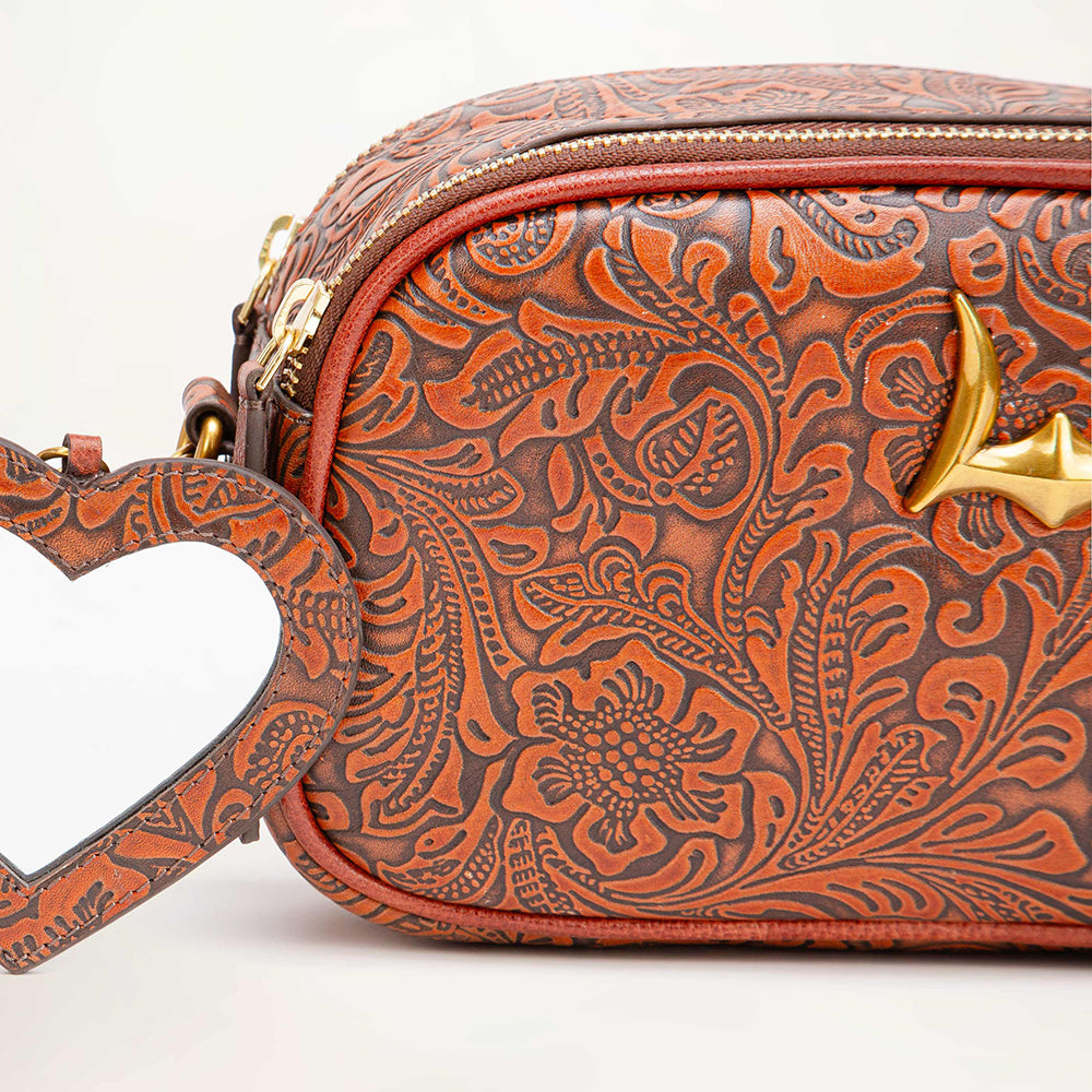 Loyal West Sophia Shoulder Bag Brown