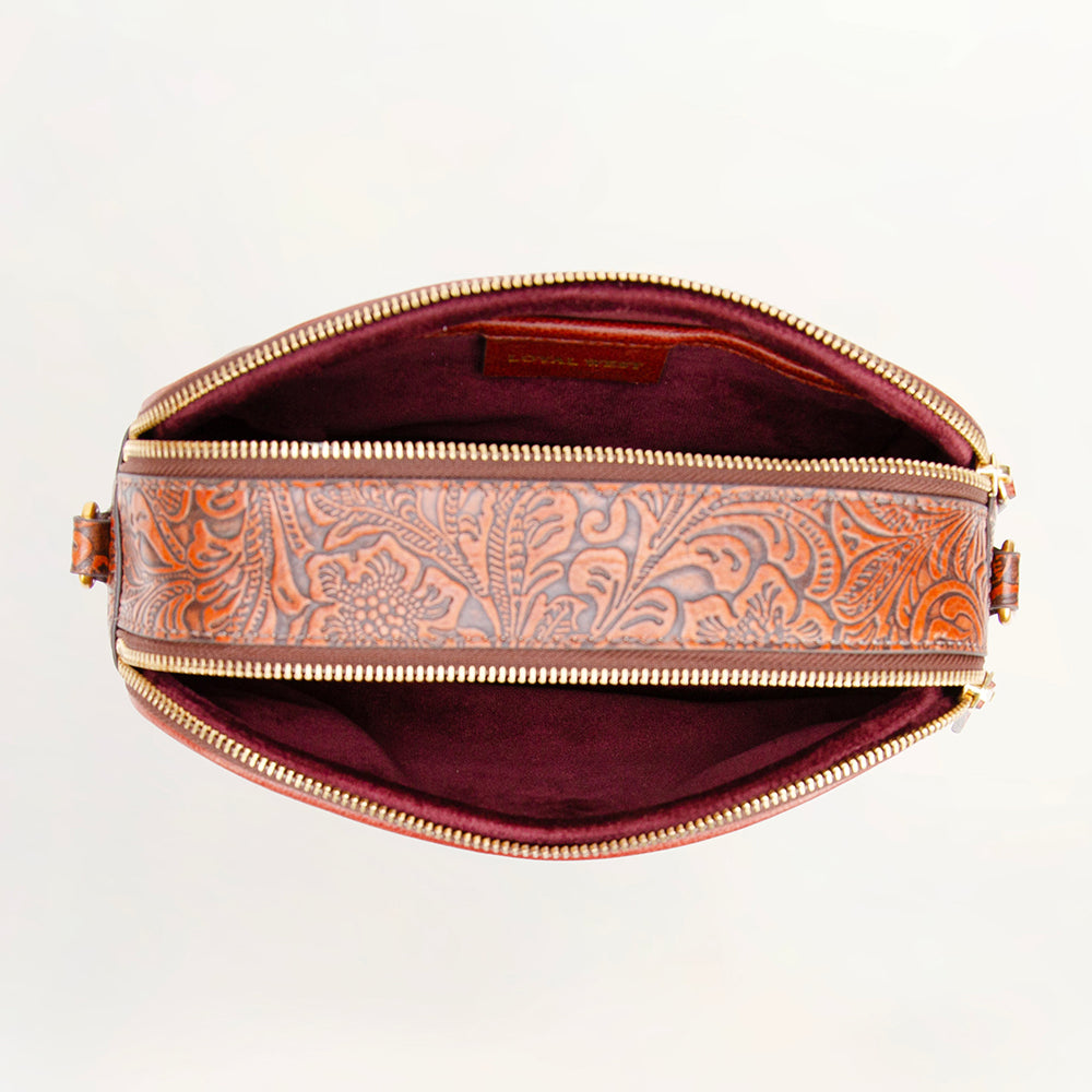Loyal West Sophia Shoulder Bag Brown