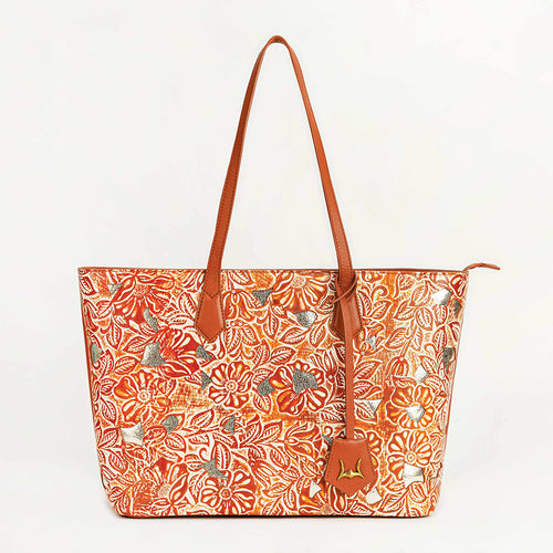 Loyal West California Poppy Large Bag Golden Floral