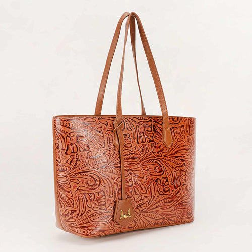 Loyal West California Poppy Large Bag Brown Floral