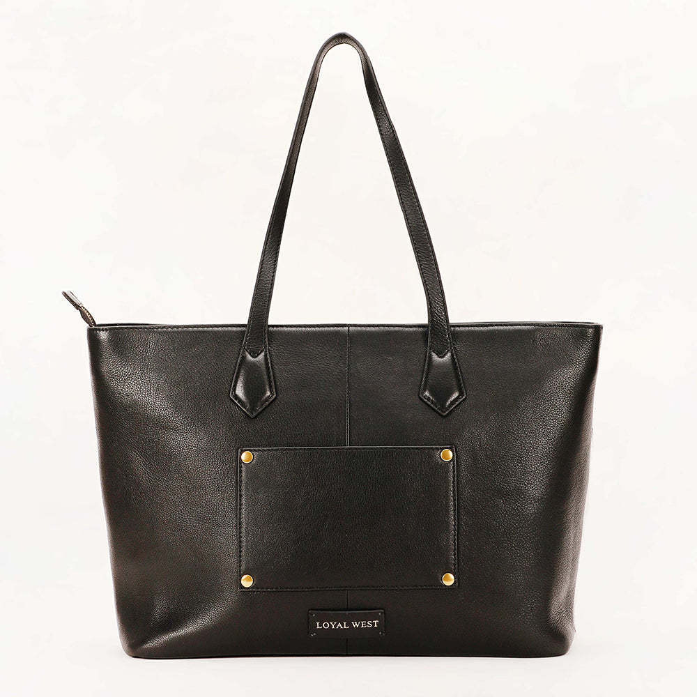 Loyal West California Poppy Large Bag Black And White