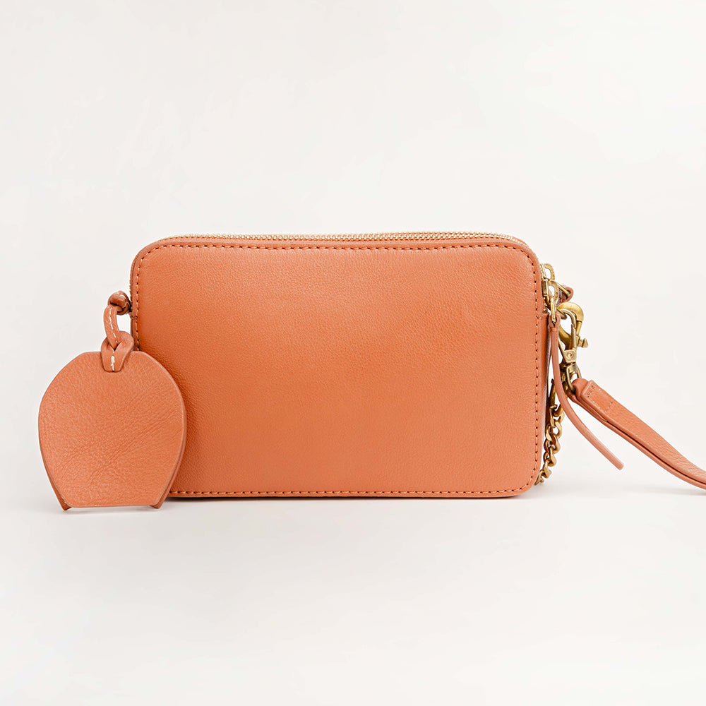 Loyal West Shell Mini Purse Golden Floral