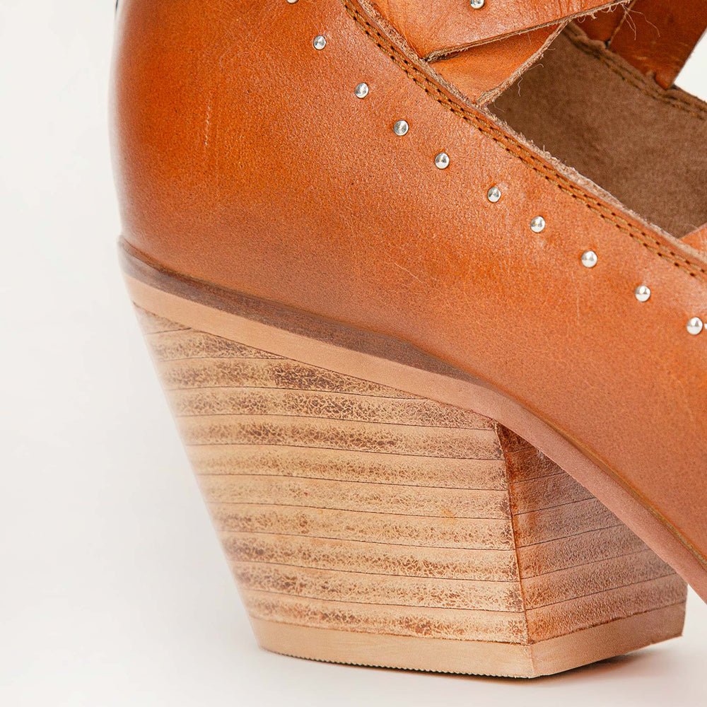 Loyal West Lace Up Booties In Calfskin