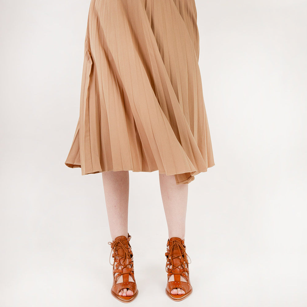 Loyal West Lace Up Booties In Calfskin