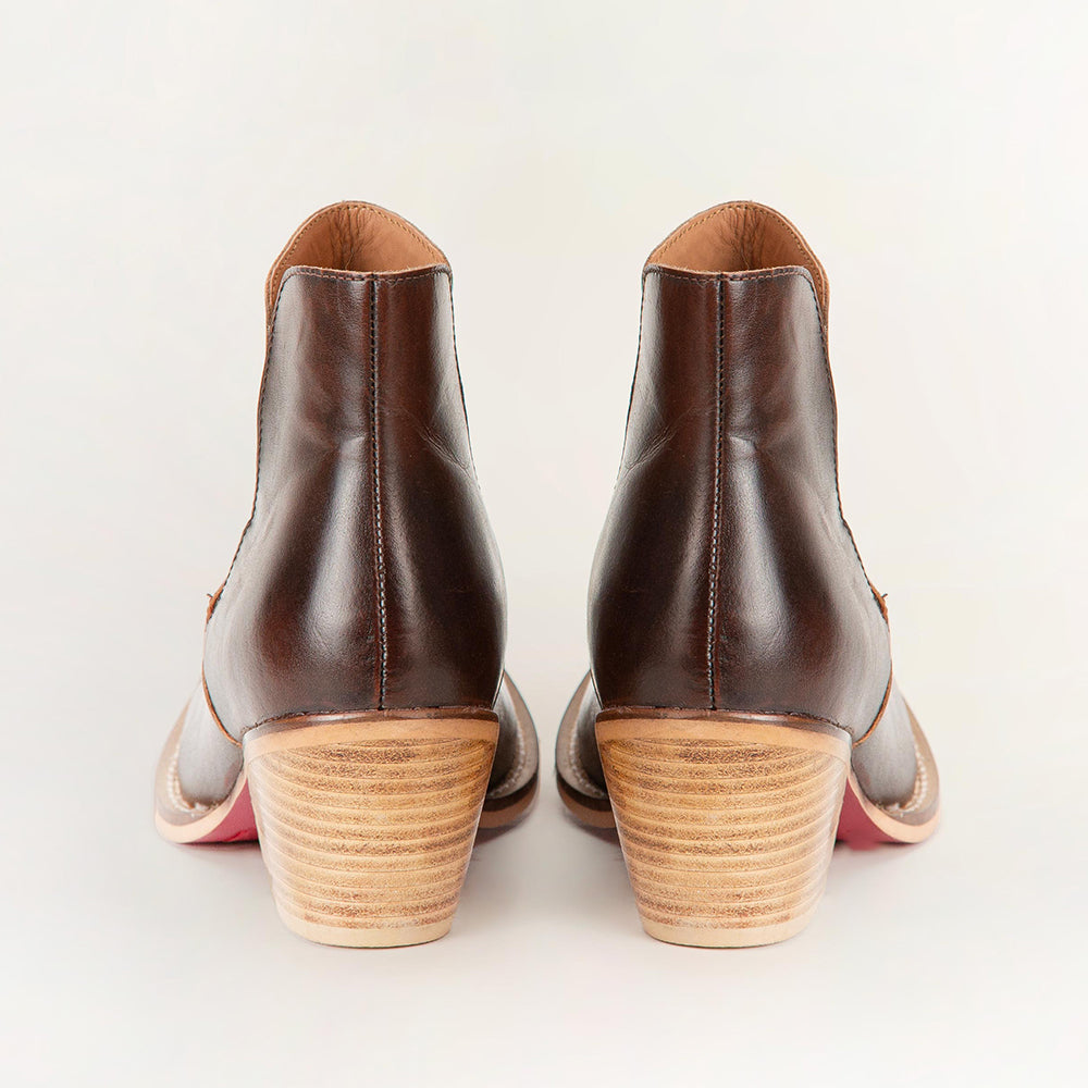 Loyal West Raven Vanyon Booties In Calfskin