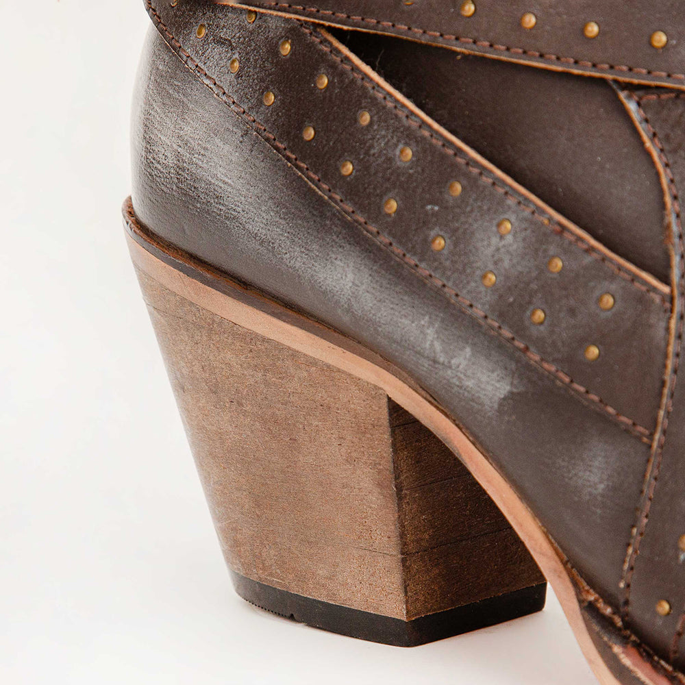 Loyal West Elena Booties In Calfskin